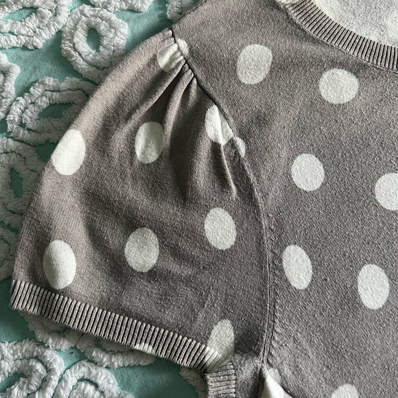 Adorable Old Navy polka dot sweater - Picture 2 of 5